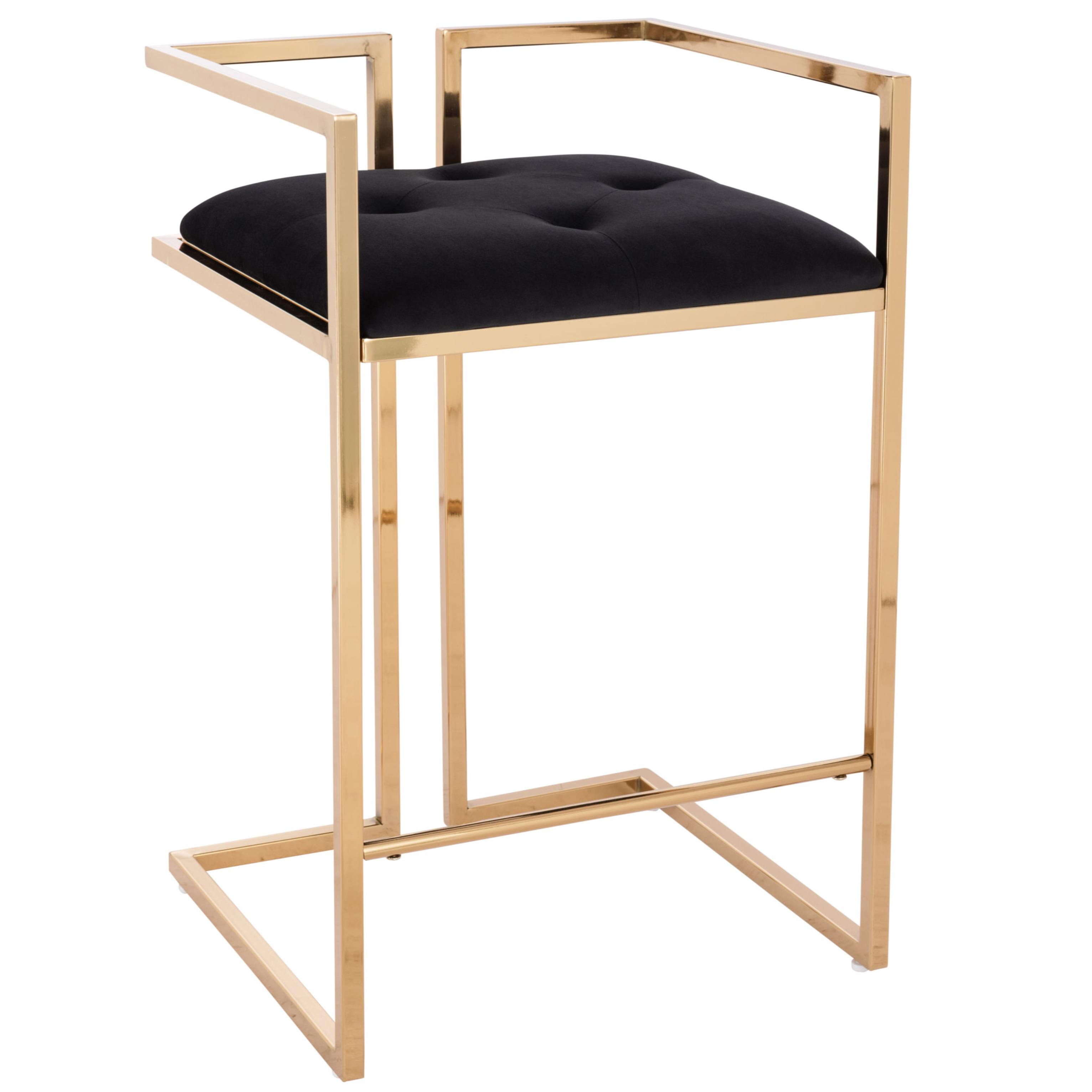 Harvey Velvet Stool