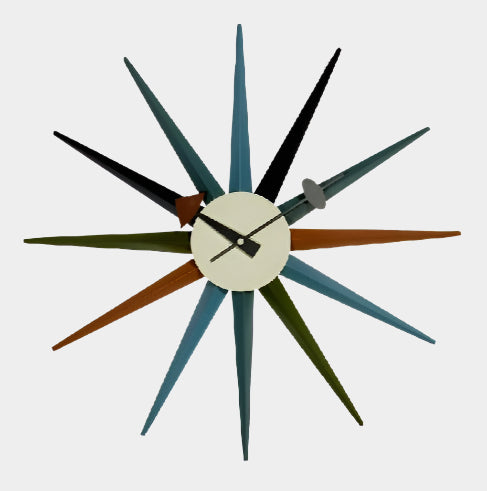 George Nelson Sunburst Clock