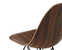 Eiffel Chair Walnut With Chrome Base