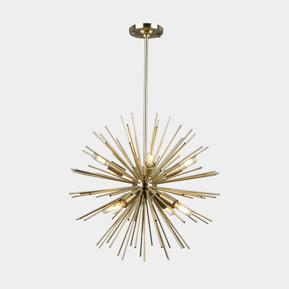 Sunburst Sputnik Chandelier