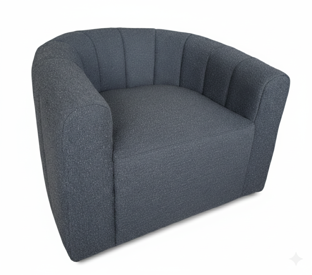 Bibi II Lounge Chair (Boucle Fabric)