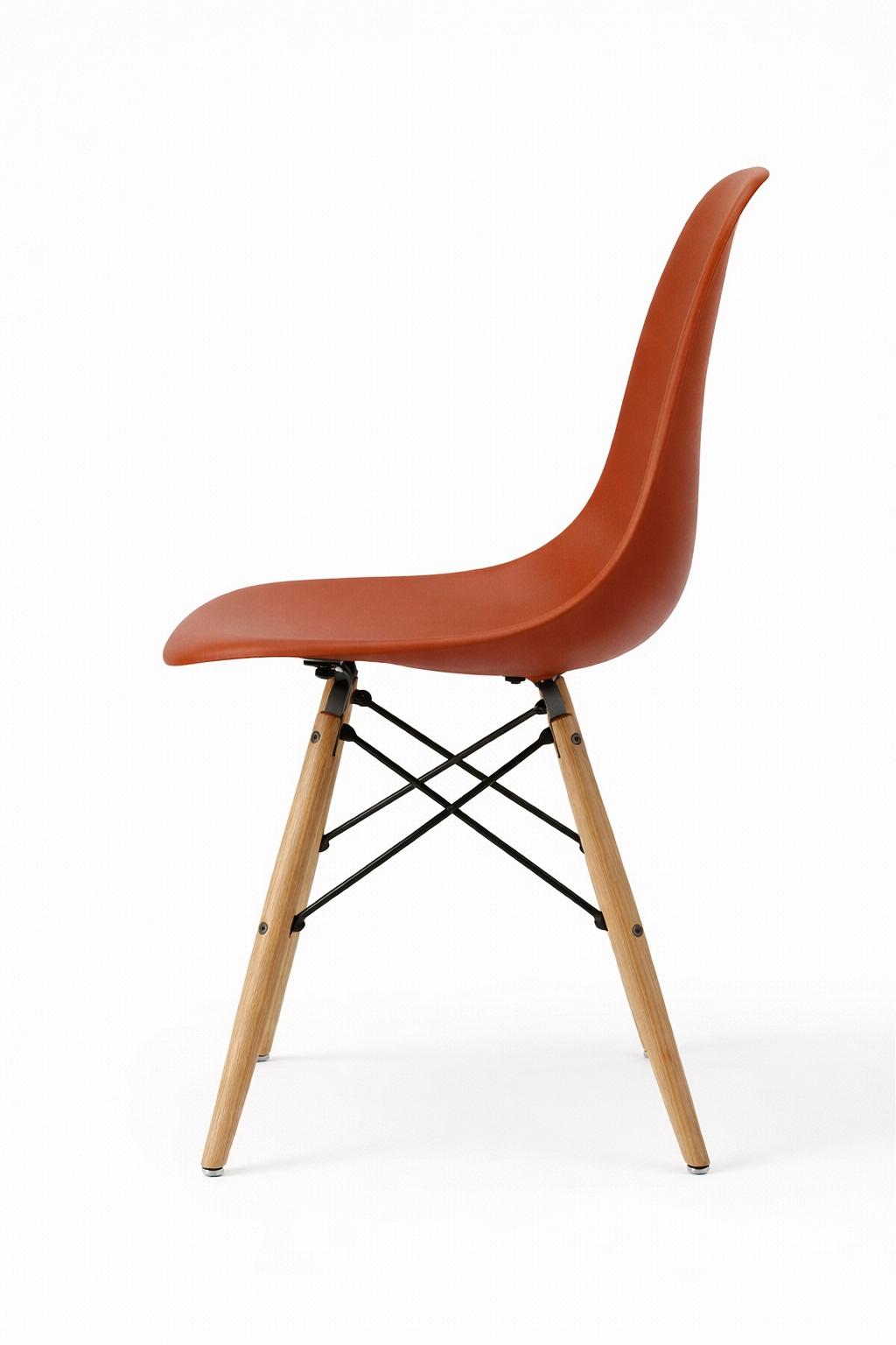 Eiffel Dining Chair (Natural Wood Base)