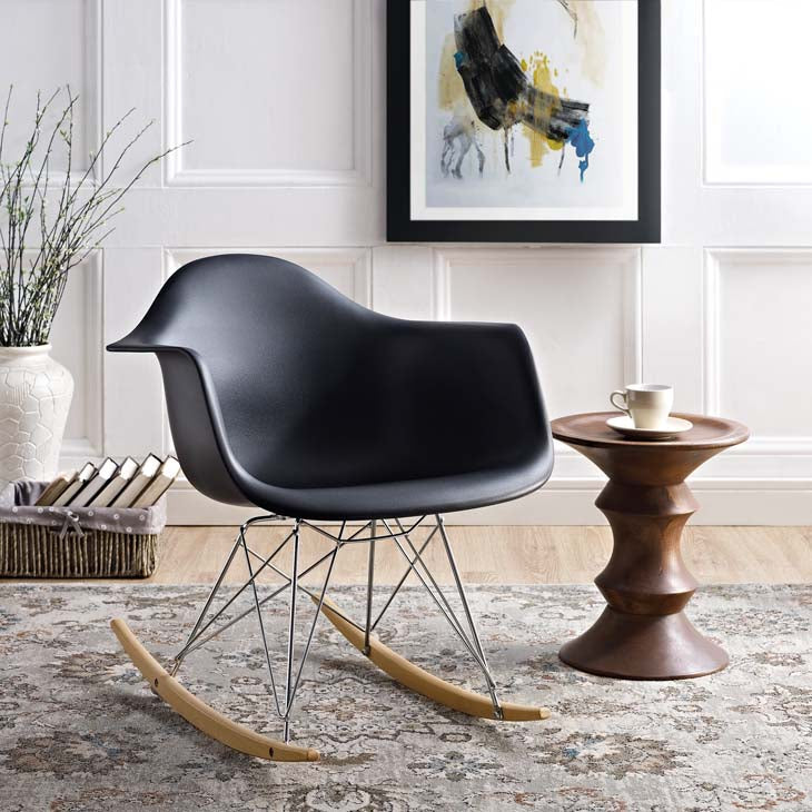 Eames Molded Plastic (Rocker Armchair)