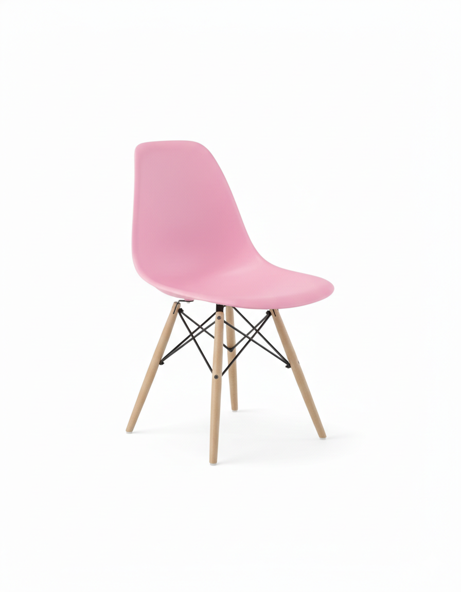 Eiffel Dining Chair (Natural Wood Base)