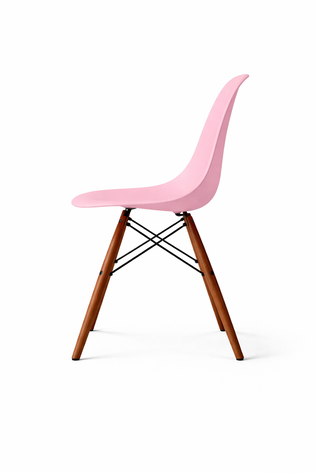 Eiffel Dining Chair (Walnut Wood Base)
