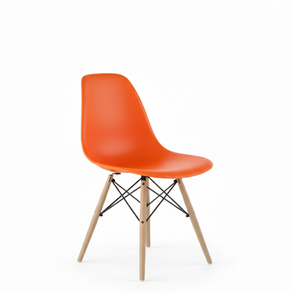 Eiffel Dining Chair (Natural Wood Base)