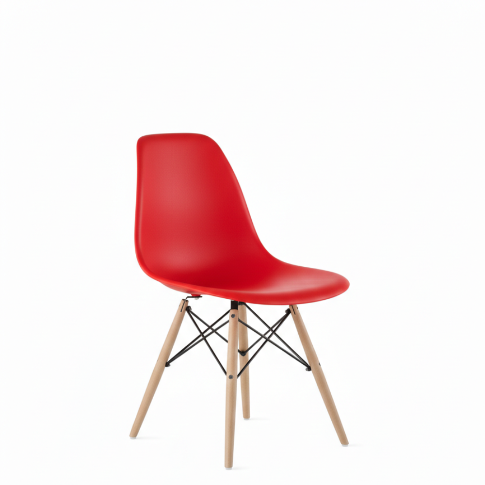 Eiffel Dining Chair (Natural Wood Base)