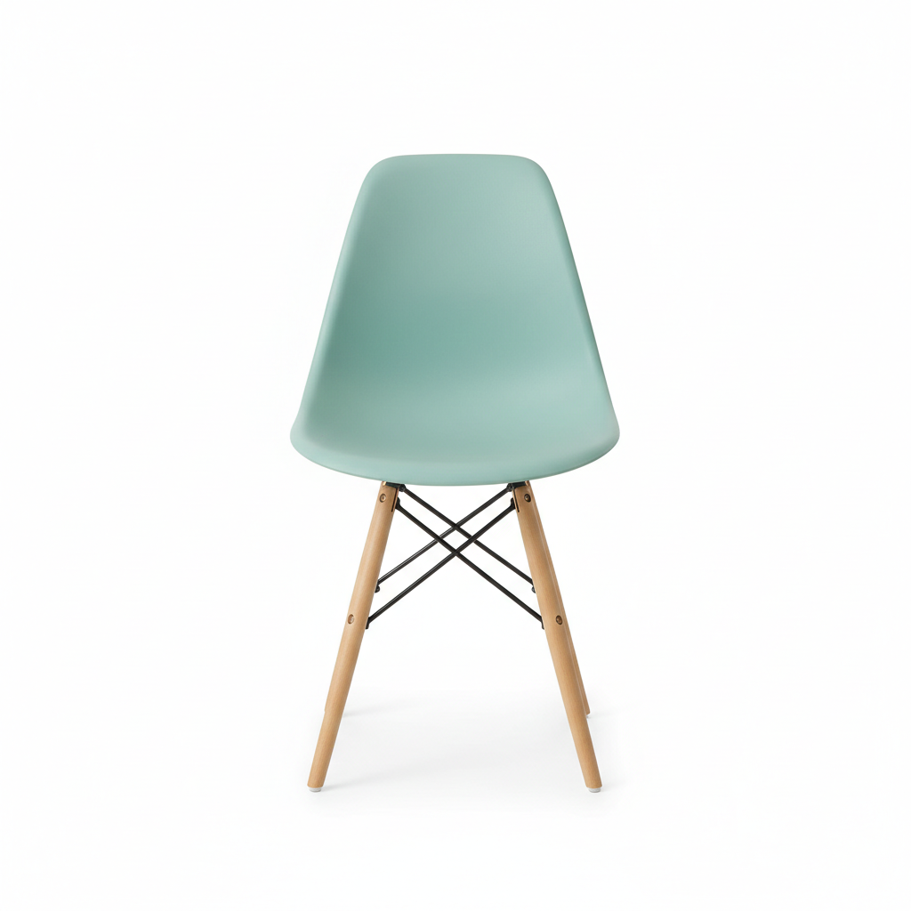 Eiffel Dining Chair (Natural Wood Base)