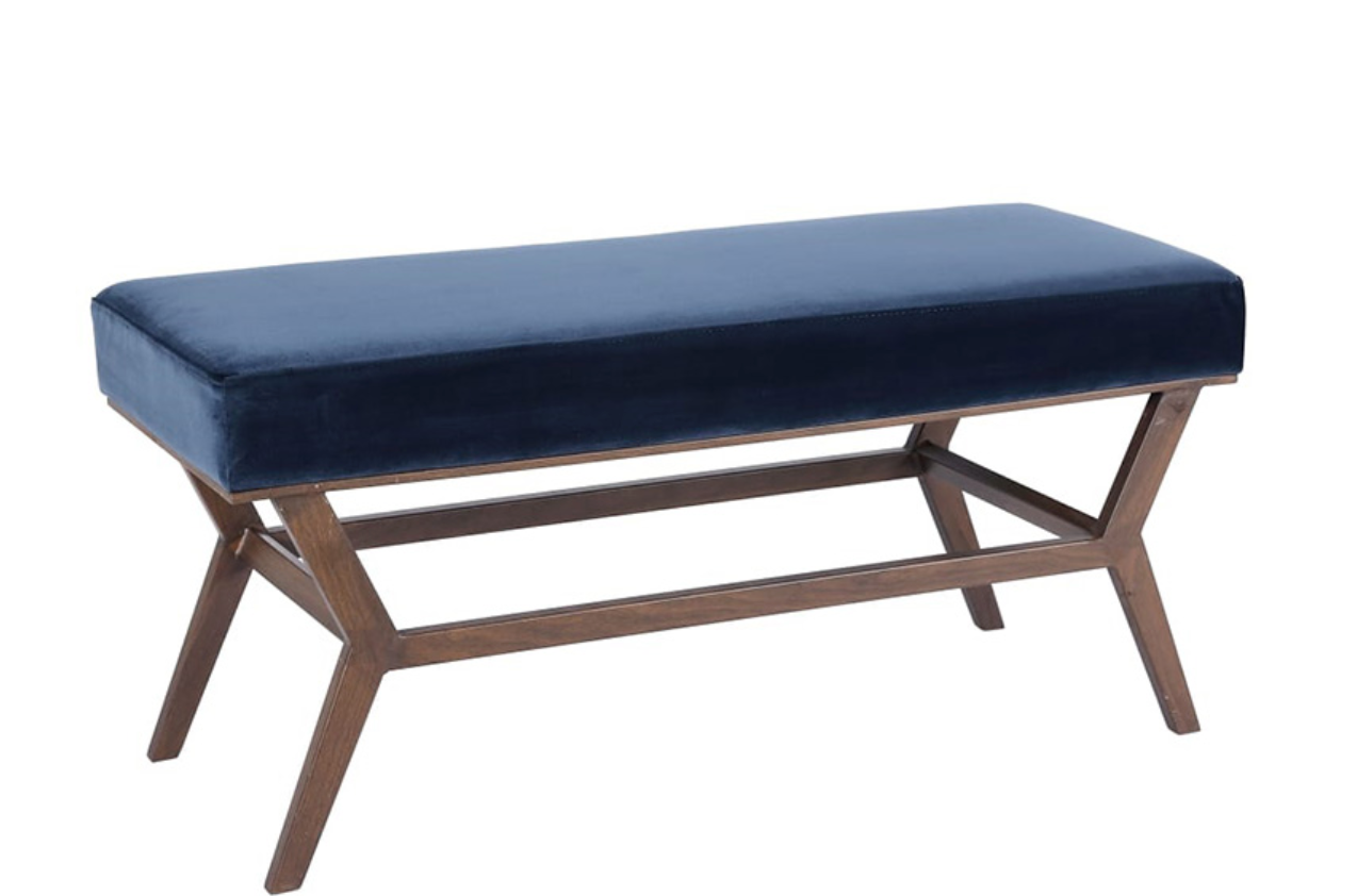 Corola Bench - Midnight Blue