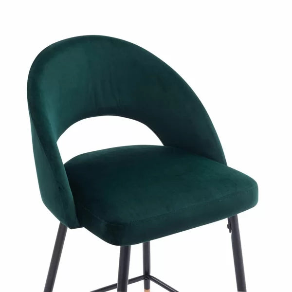 Akira Velvet Stool
