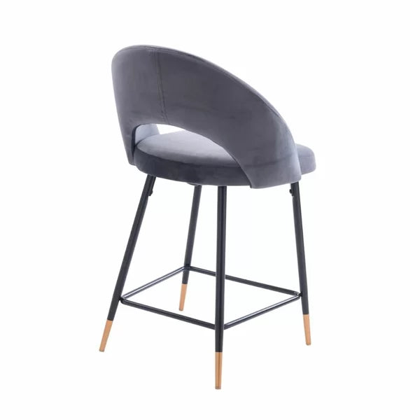Akira Velvet Stool