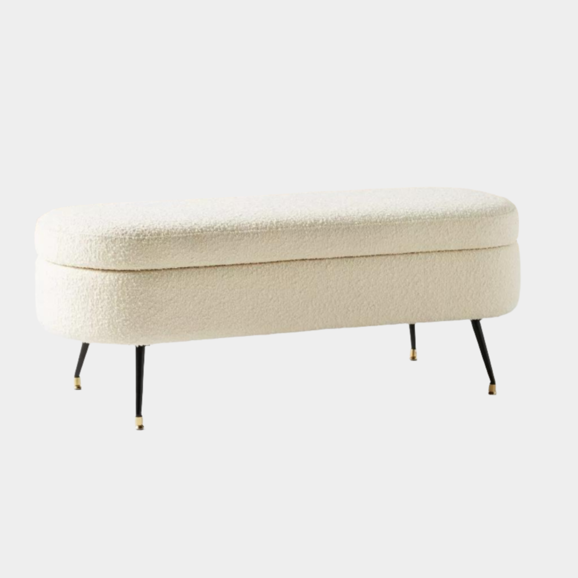 Pacha Storage Bench (Boucle Fabric)