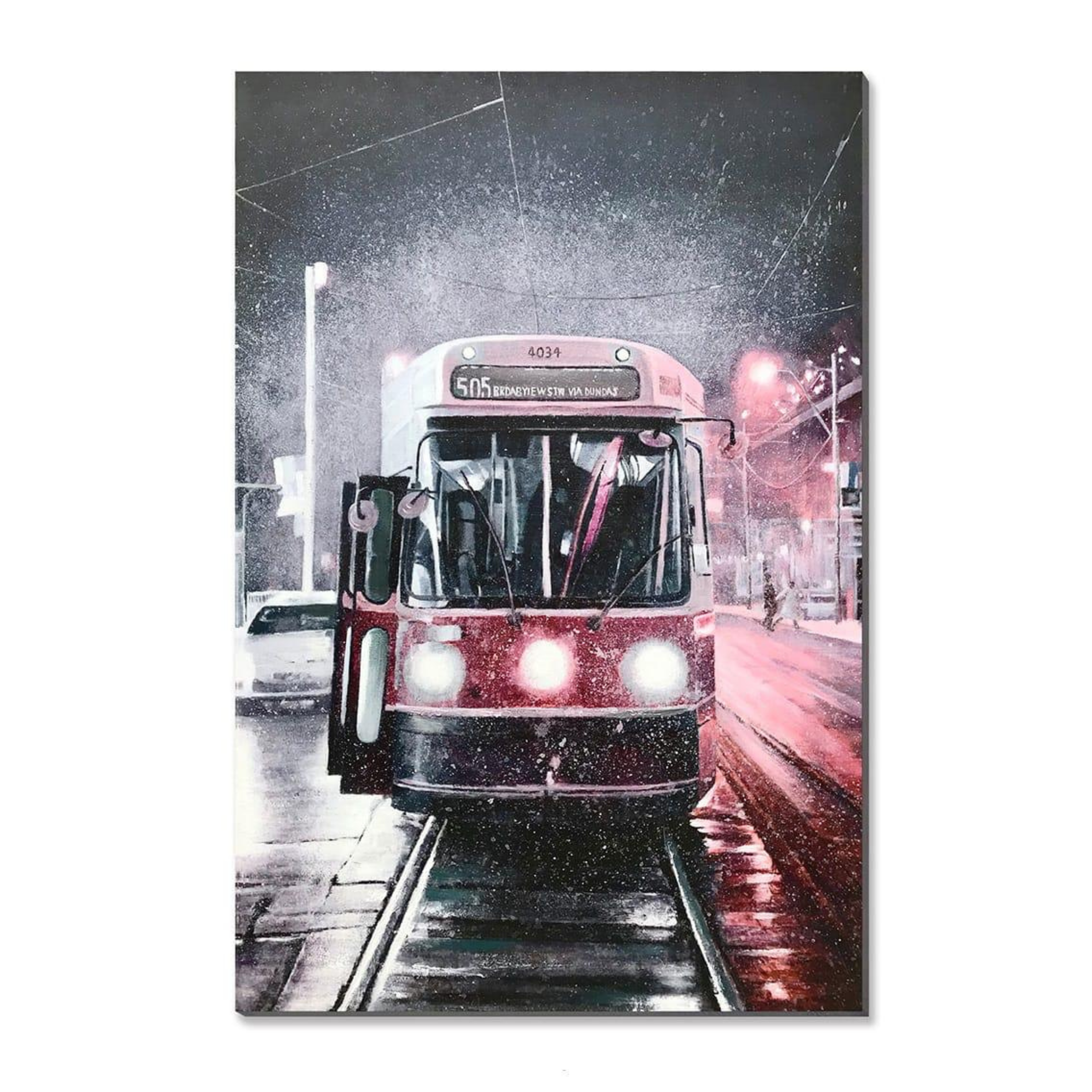 Street Car Art - 50% Hand Painted