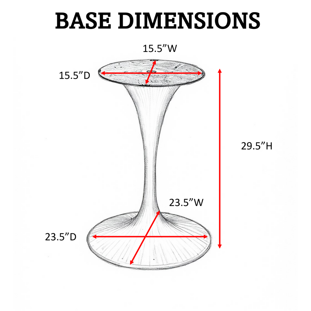 Leo Dining Table Base