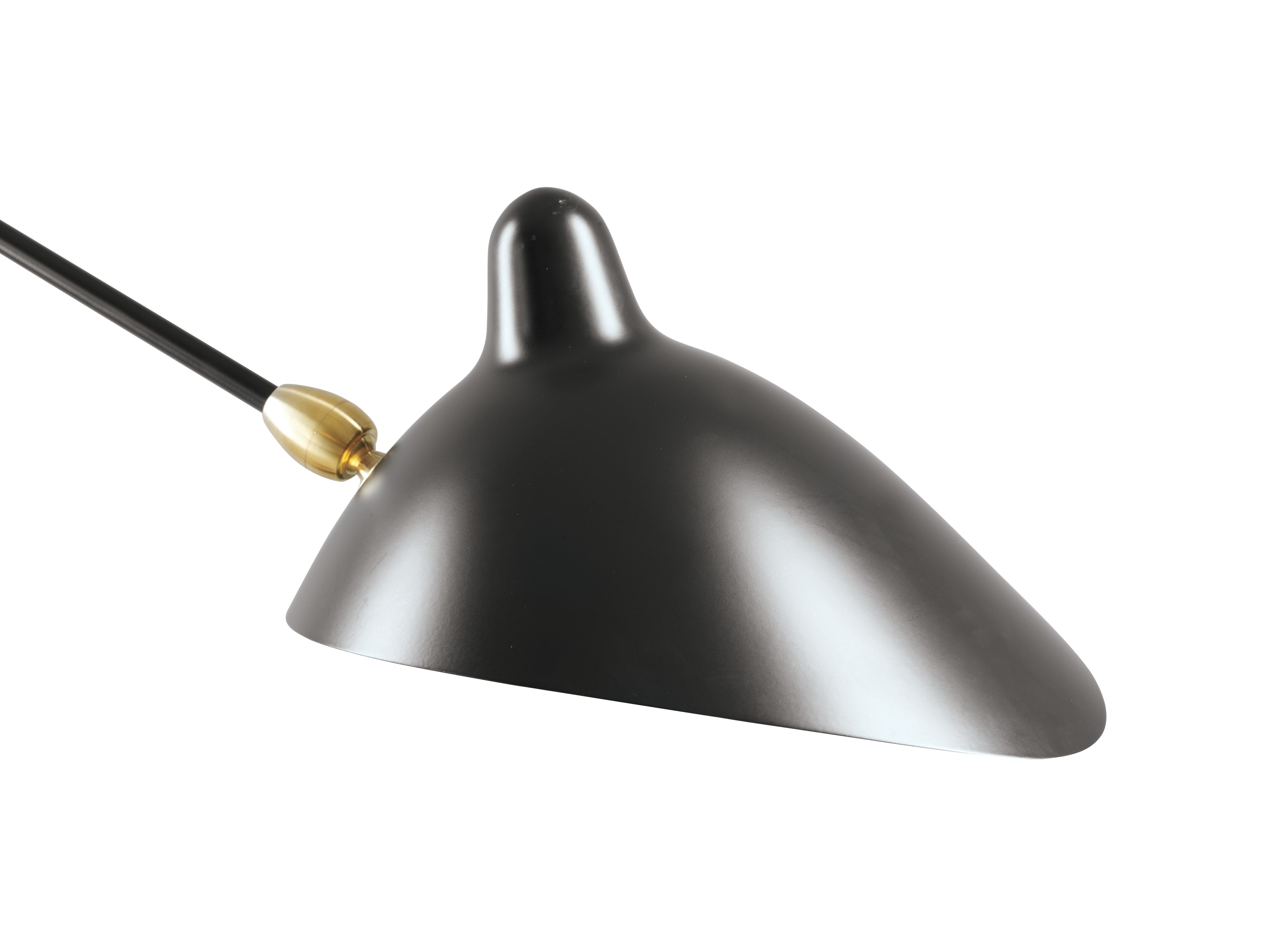 Serge Mouille Three-Arm Sconce Lamp