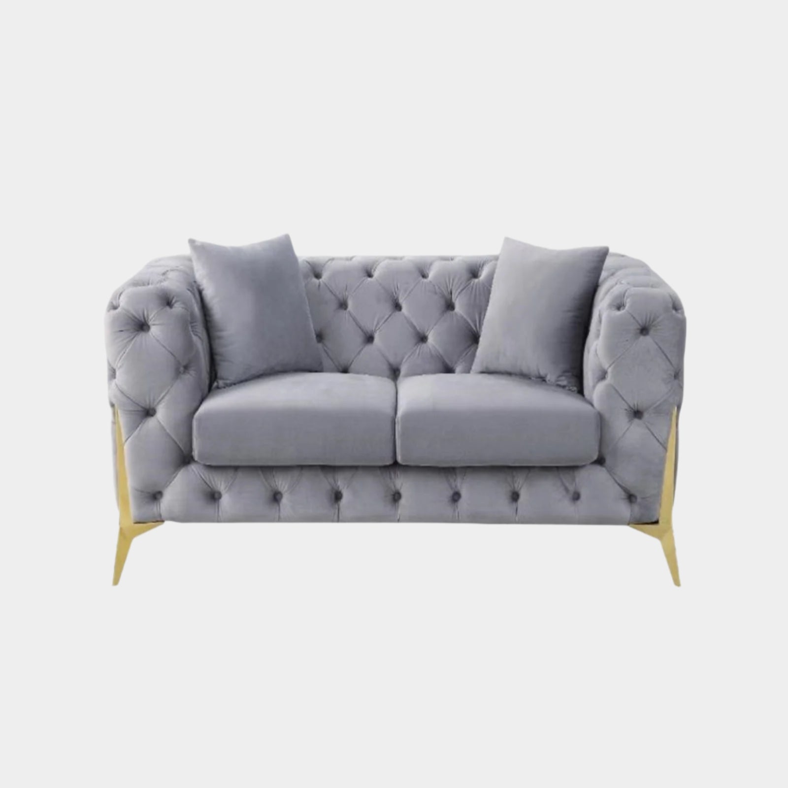 Finick Velvet 2 Seater Sofa