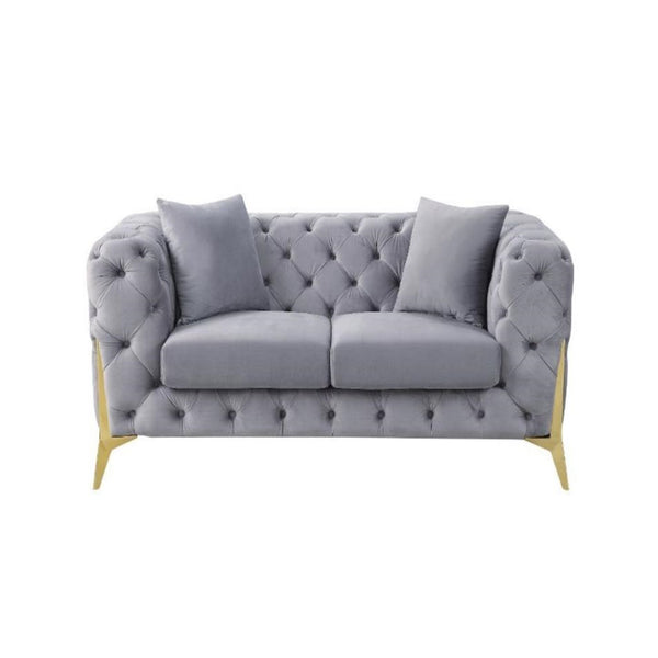 Finick Velvet 2 Seater Sofa
