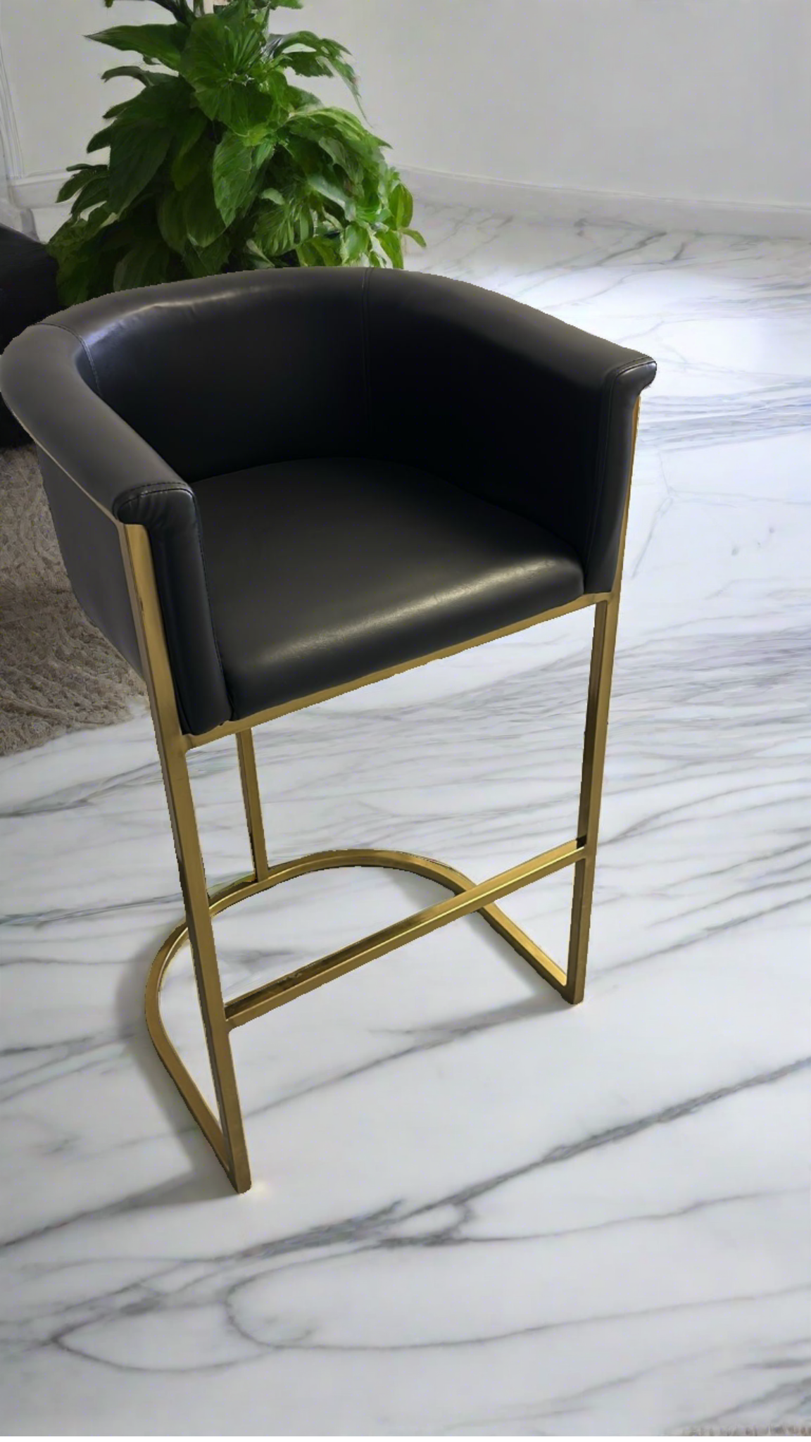 Kanye Bar Stool  PU Leather