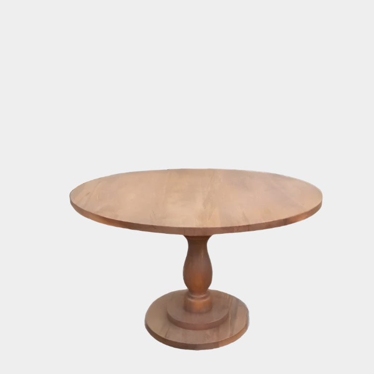 Saayan Round Solid Wood Dining Table