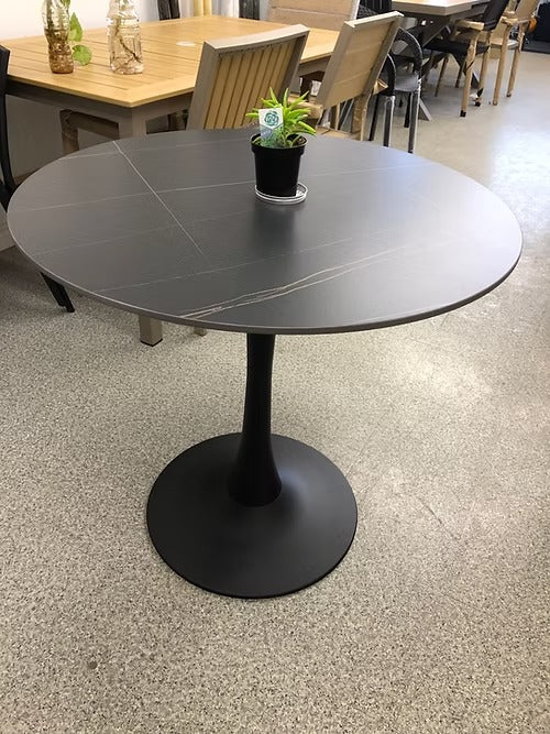 Black Abstrac Urban Dining Table