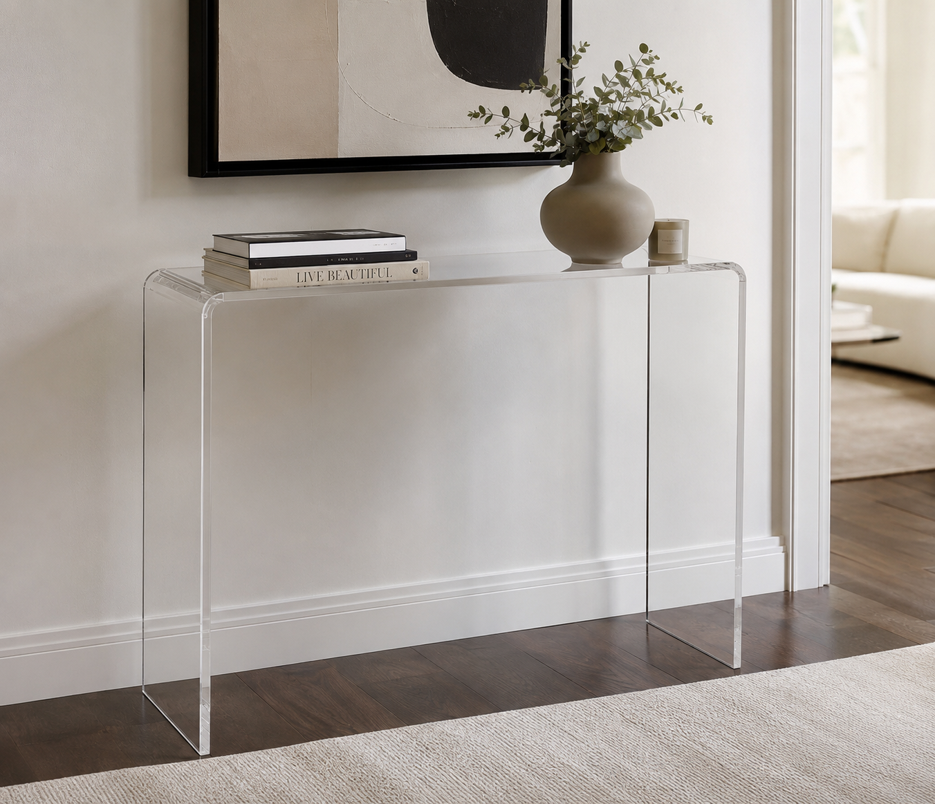 Acrylic Console Table