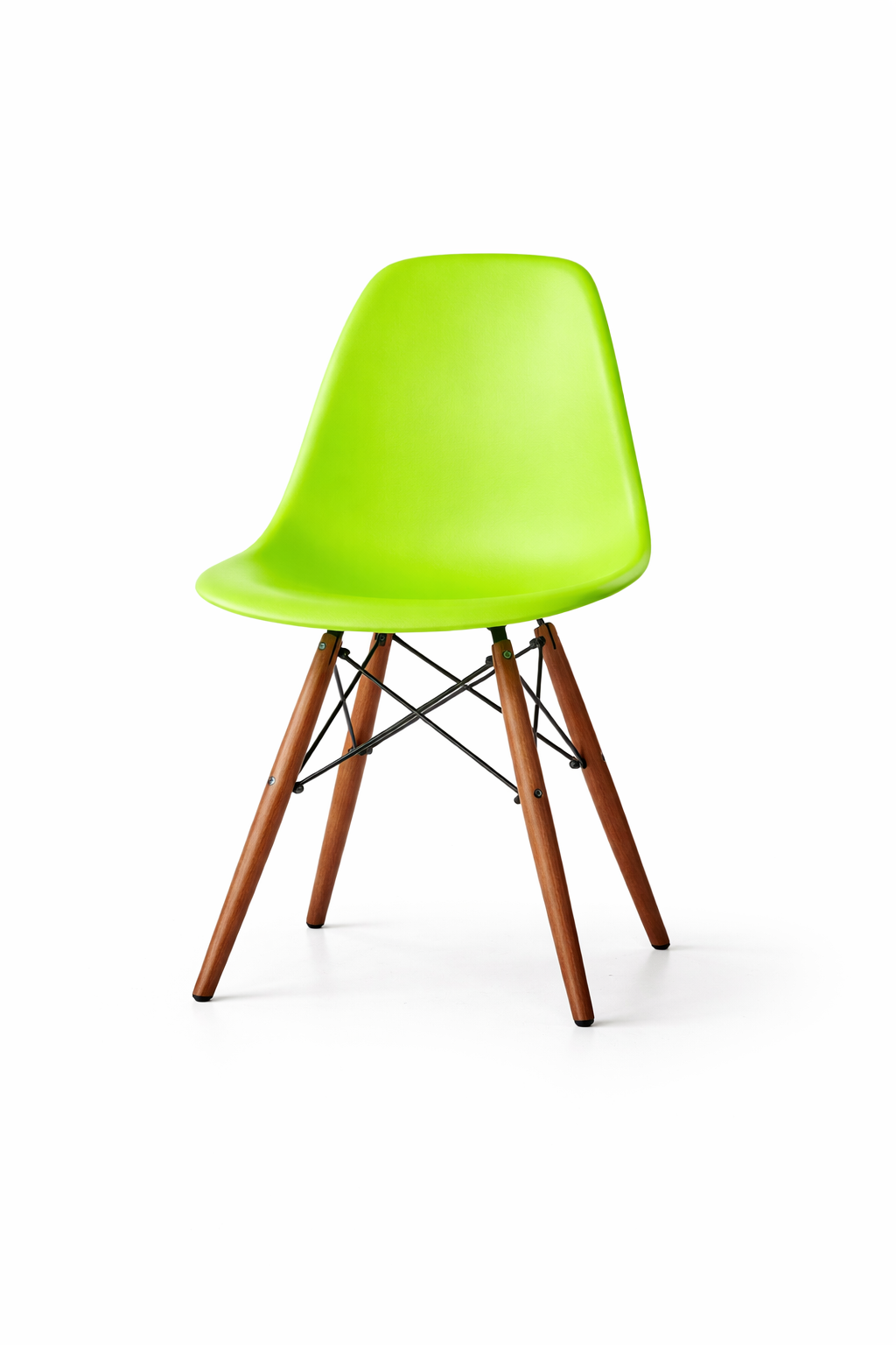 Eiffel Dining Chair (Walnut Wood Base)