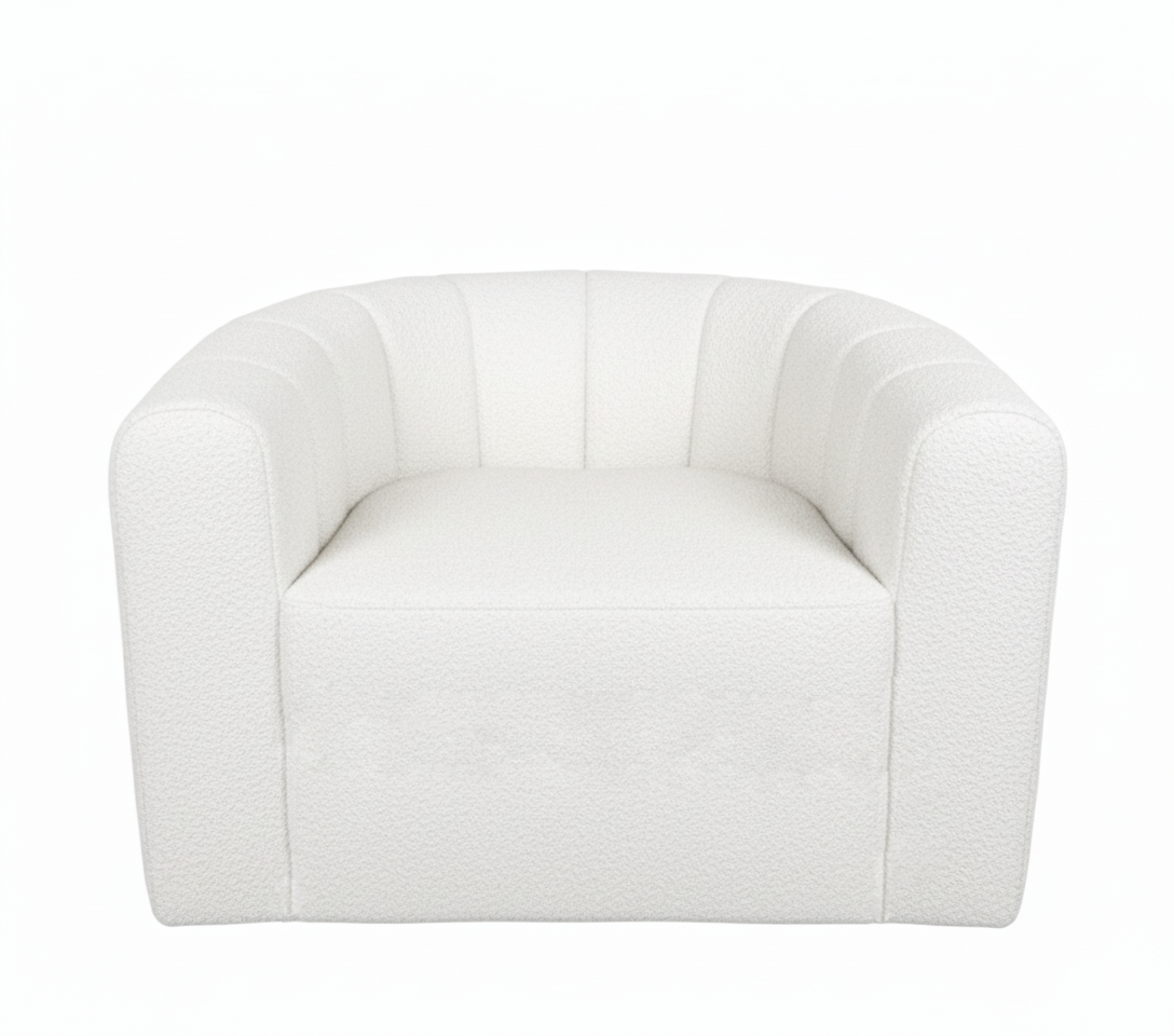 Bibi II Lounge Chair (Boucle Fabric)