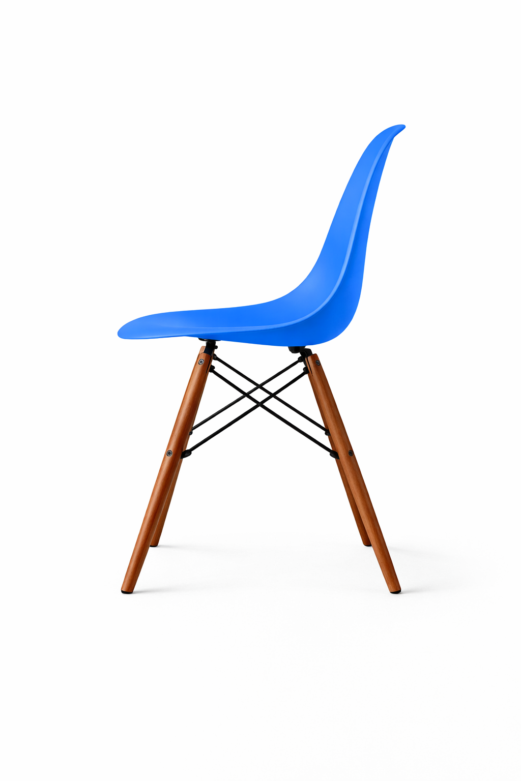 Eiffel Dining Chair (Walnut Wood Base)