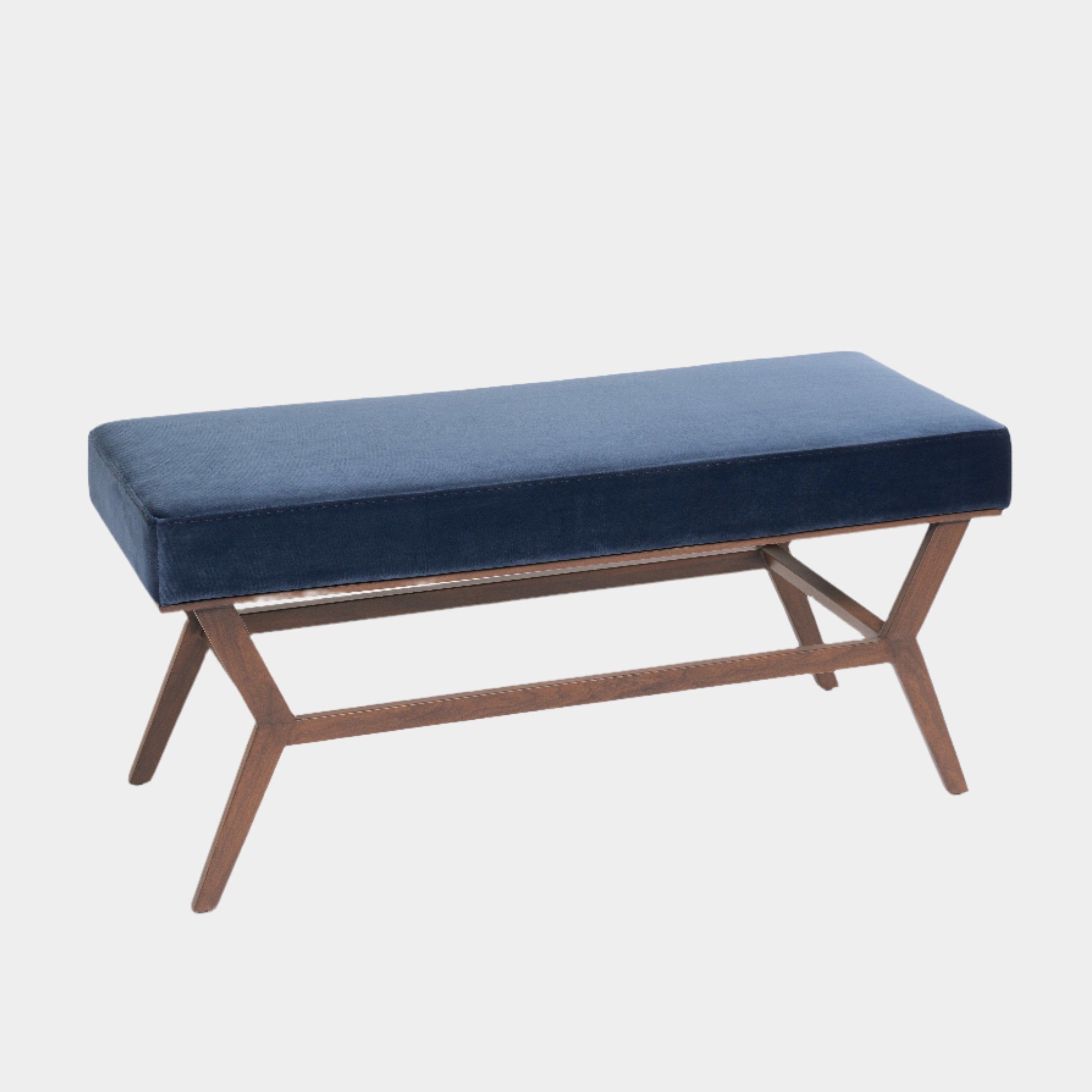 Corola Bench - Midnight Blue