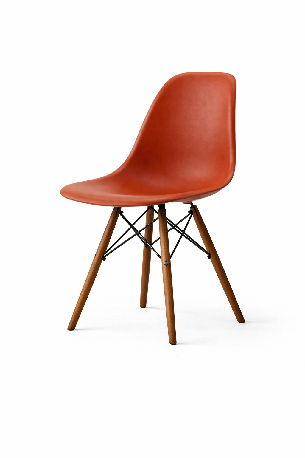 Eiffel Dining Chair (Walnut Wood Base)