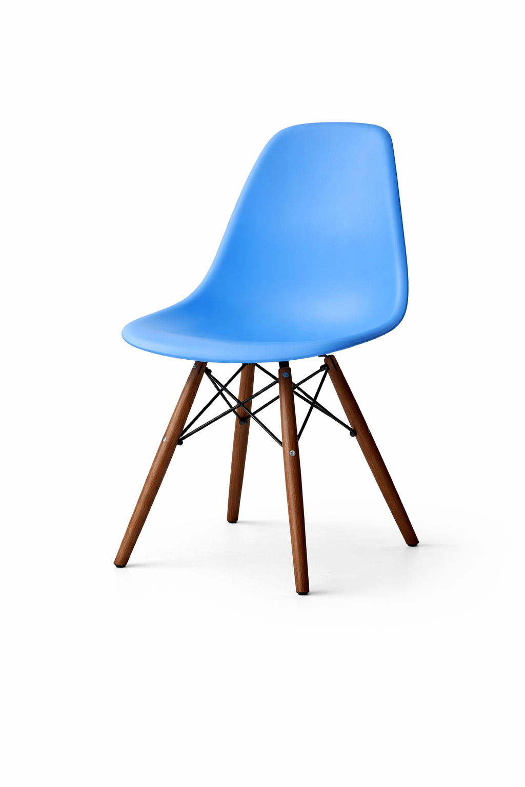 Eiffel Dining Chair (Walnut Wood Base)