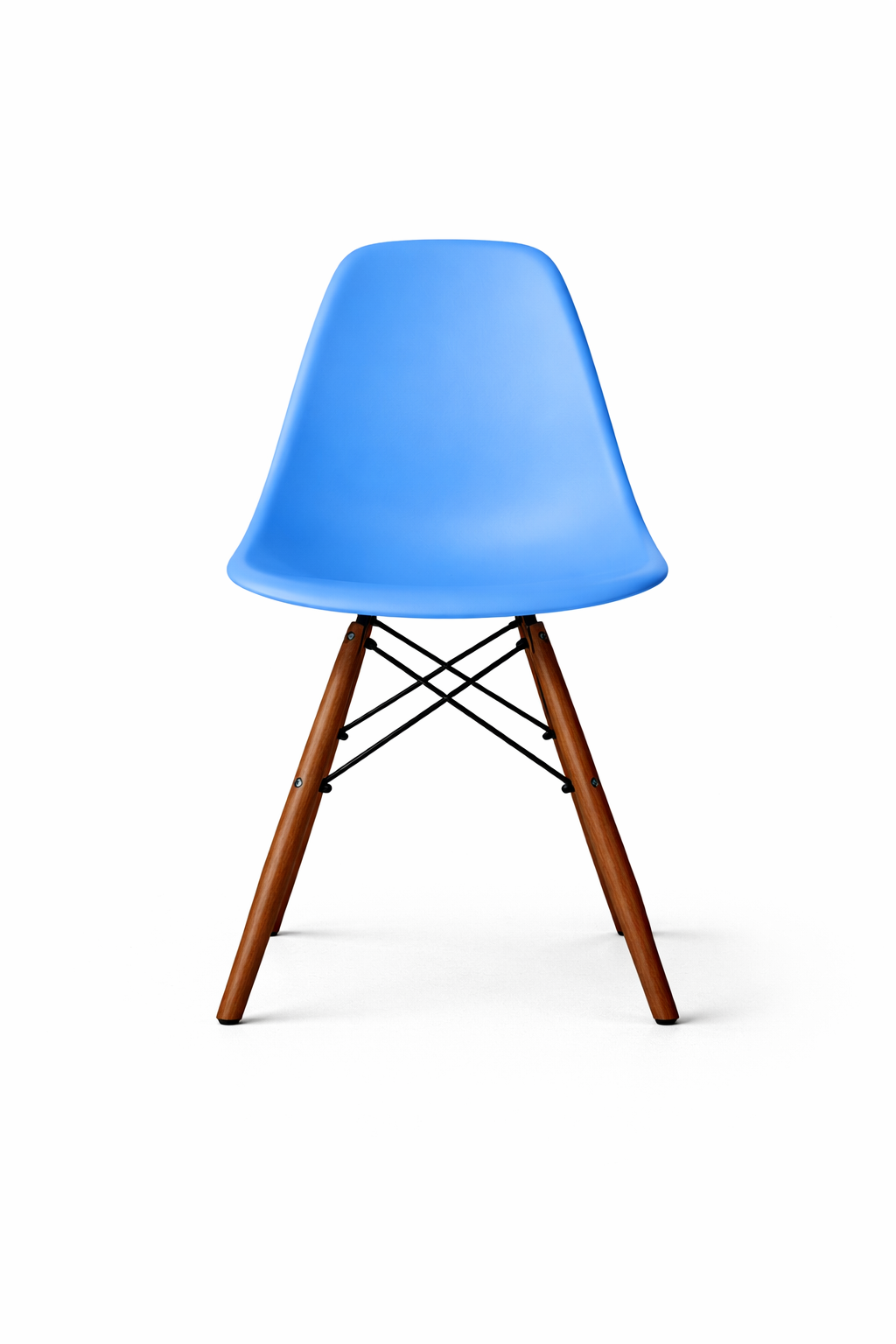 Eiffel Dining Chair (Walnut Wood Base)