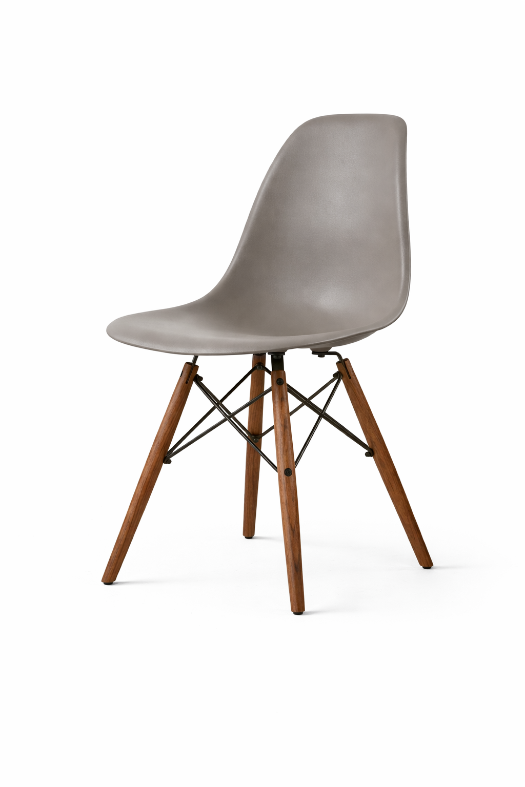 Eiffel Dining Chair (Walnut Wood Base)