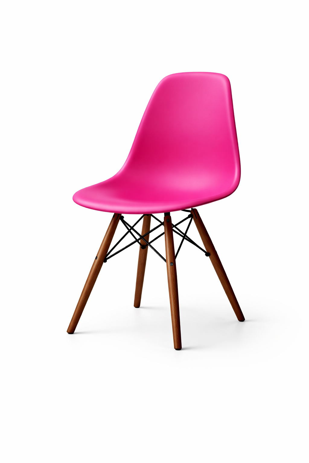 Eiffel Dining Chair (Walnut Wood Base)