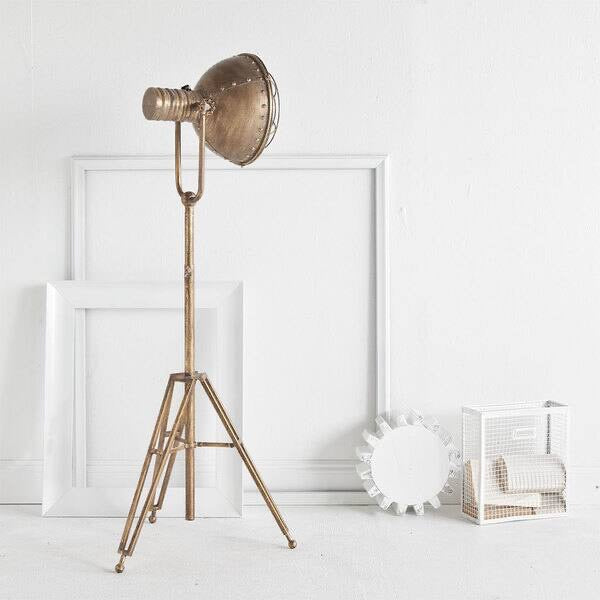 Carmen Gold Floor Lamp