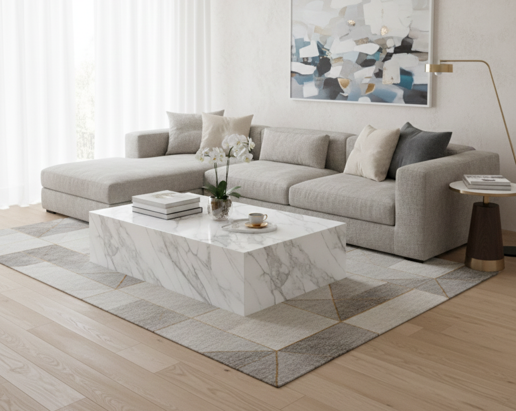 Lucas Marble Coffee Table