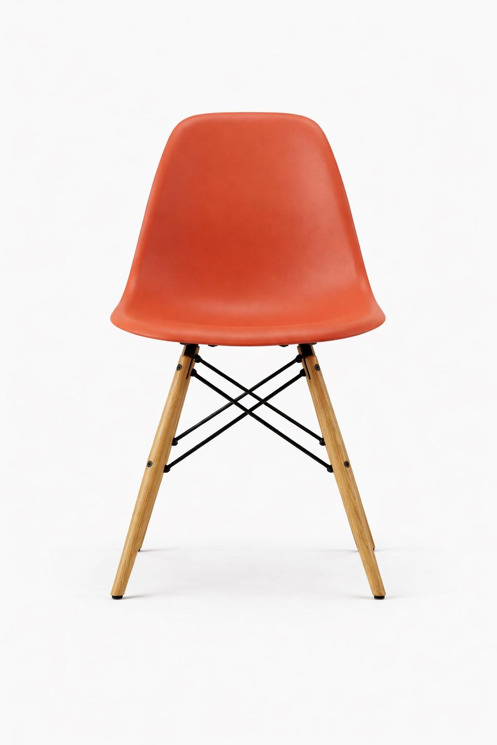 Eiffel Dining Chair (Natural Wood Base)
