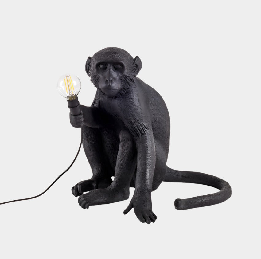 Monkey Sitting Table Lamp