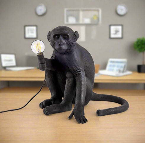 Monkey Sitting Table Lamp