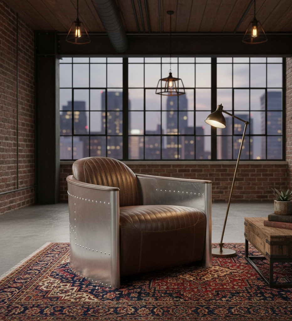 Mozilla Antique Lounge Chair