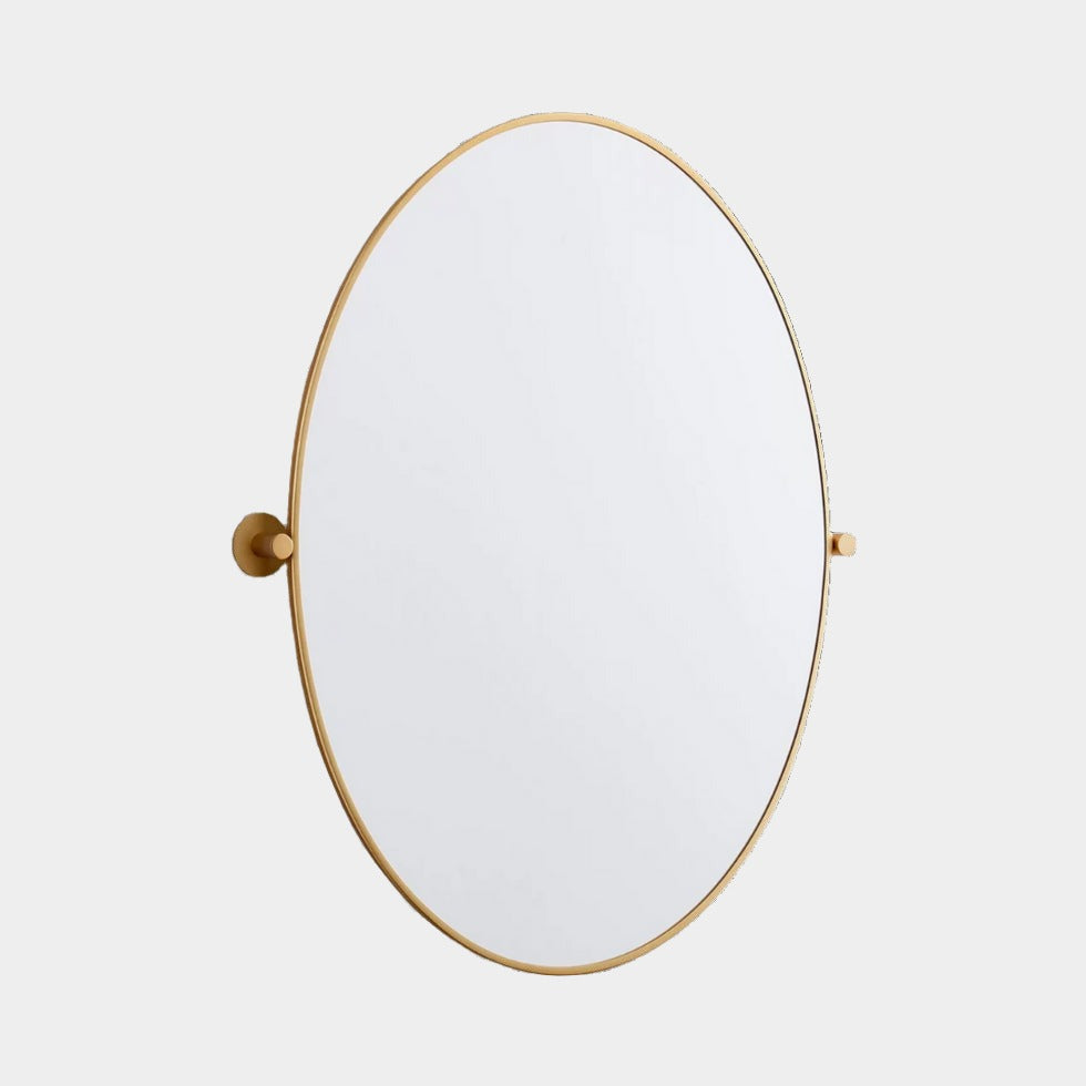 Oval Wall Mounted Mirror