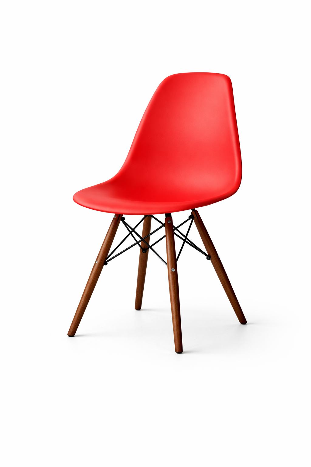 Eiffel Dining Chair (Walnut Wood Base)