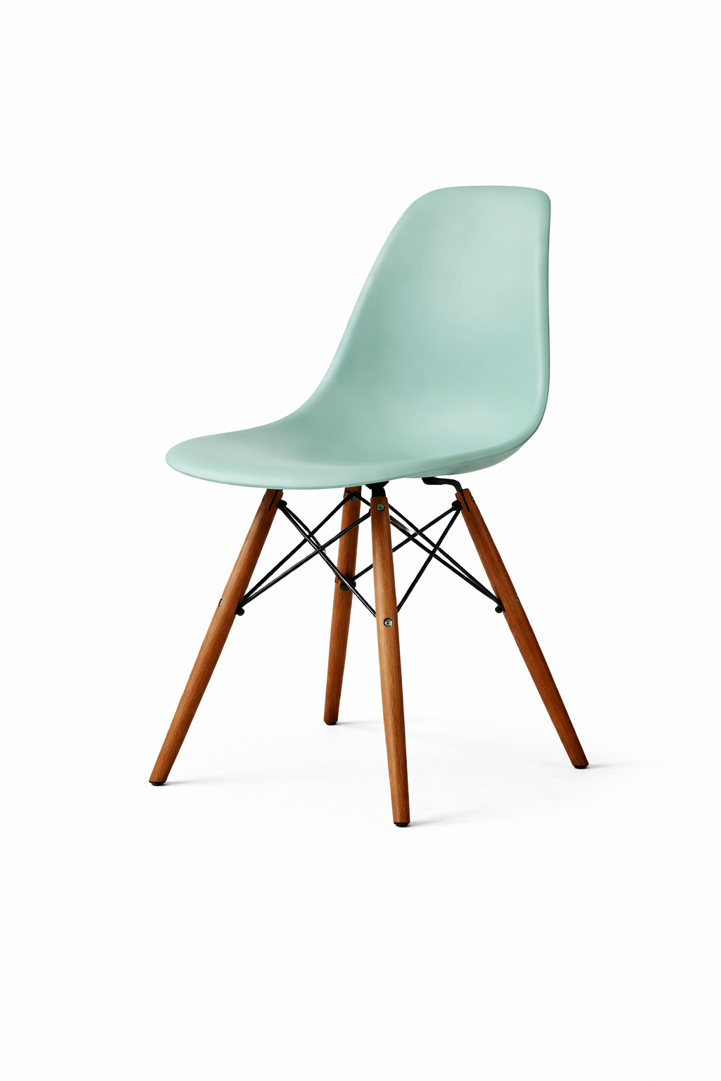 Eiffel Dining Chair (Walnut Wood Base)