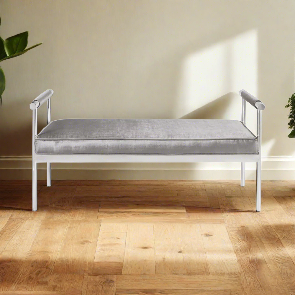 Roma Velvet Bench