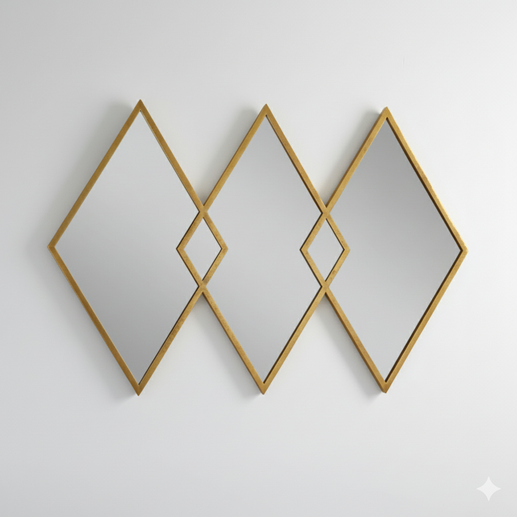 Diamond Trio Mirror