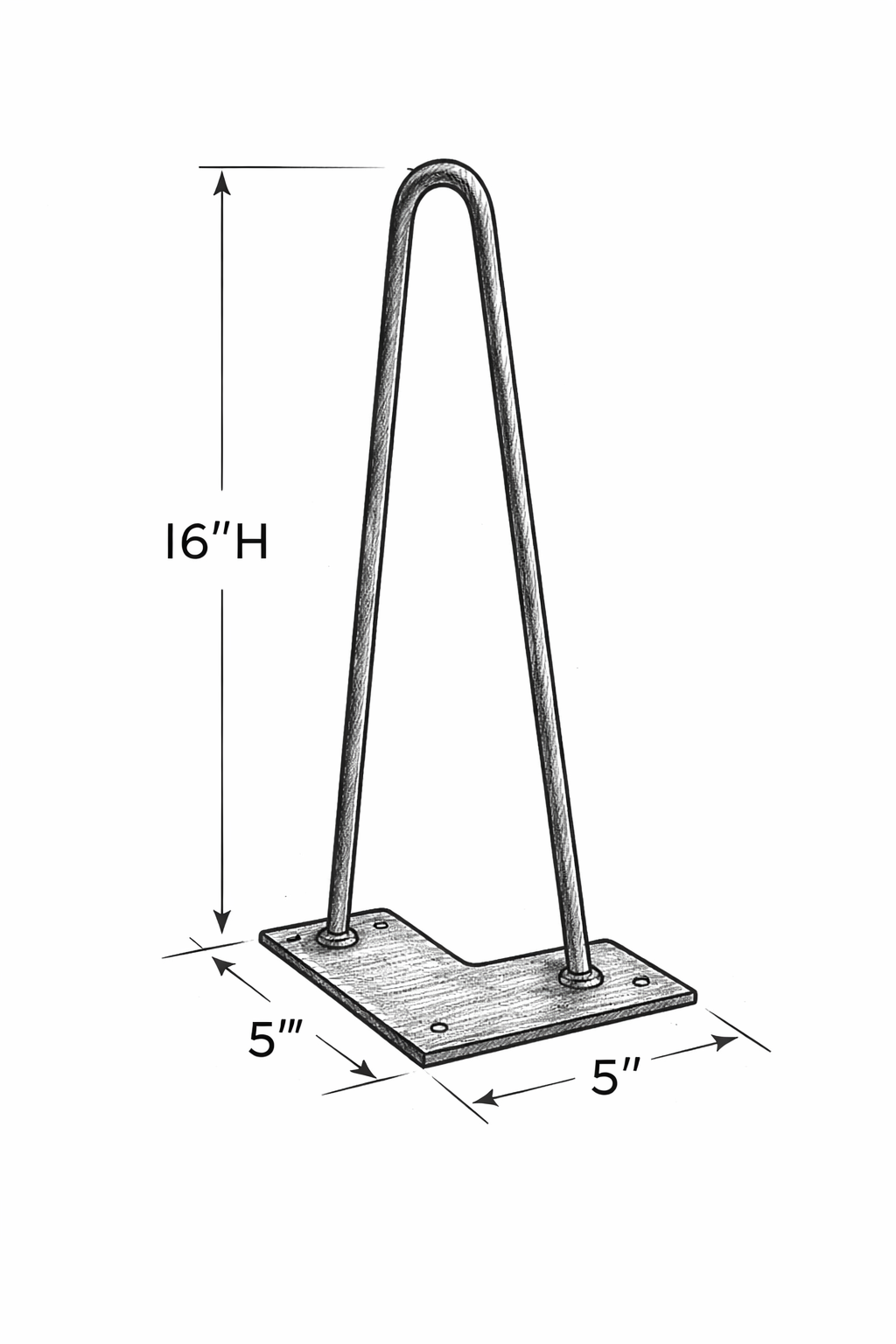 Four V Legs Multipurpose Legs