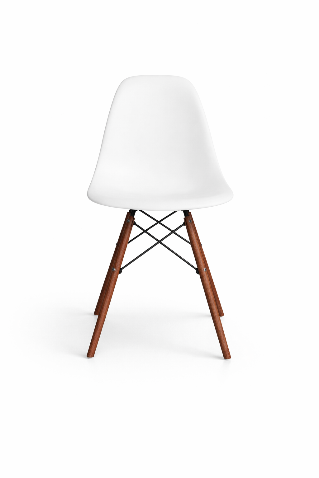 Eiffel Dining Chair (Walnut Wood Base)