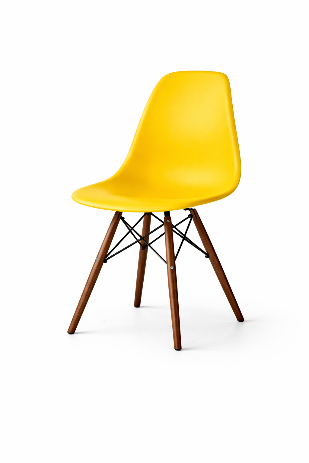 Eiffel Dining Chair (Walnut Wood Base)