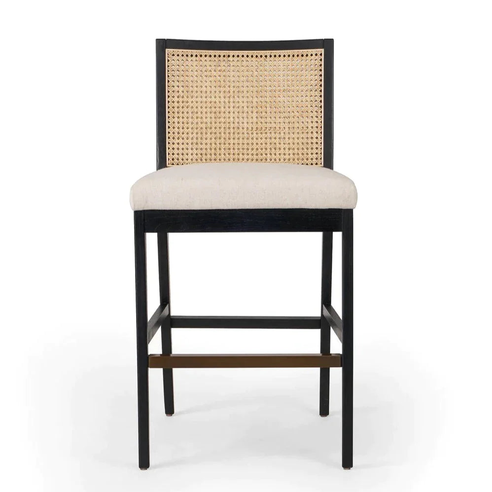 Antonia Cane Armless Stool