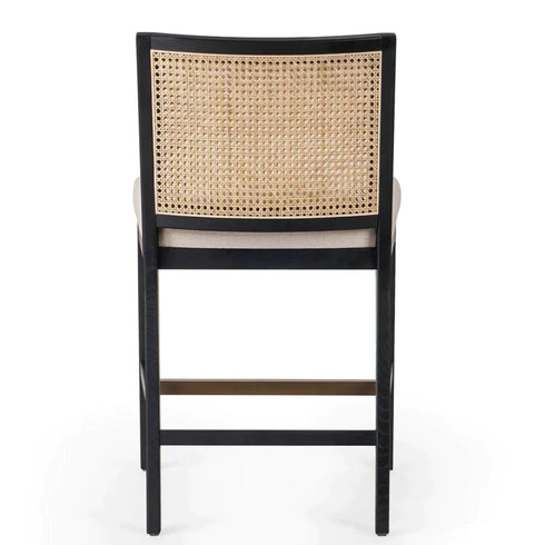 Antonia Cane Armless Stool